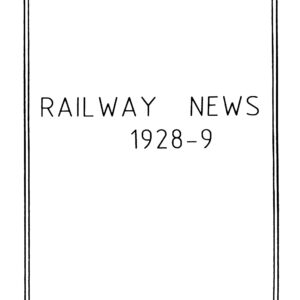 The Railway News 1928-29