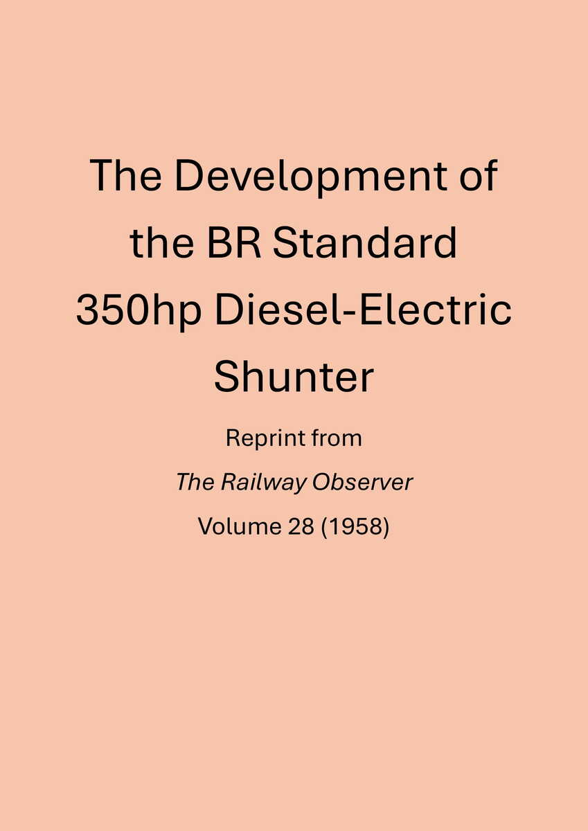 Railway Observer Reprint - BR 350hp Shunters