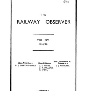 RO Volume 15 1944-45