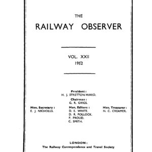 RO Volume 22 1952