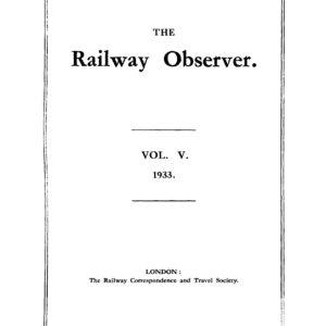 RO Volume 05 1933