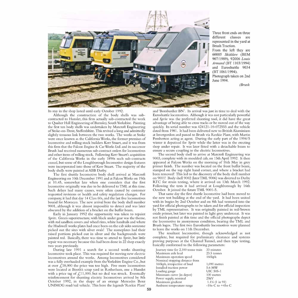 Brush Diesel & Electric Locomotives 1980-2020 - Image 4