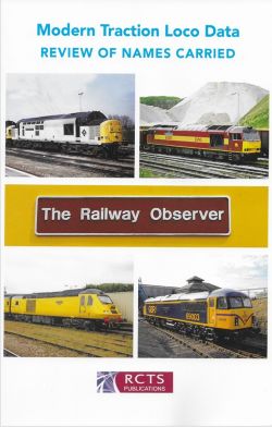 Modern Traction Loco Data - Names