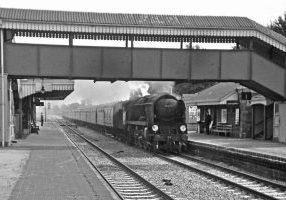 September 3rd 1966 was the last day of through running from Banbury to Sheffield via the Great Central main line, and the West Country replaced the usual Banbury LMS Black 5