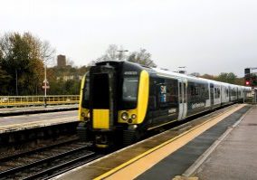 South Western Railway 450019 at Guildford.  16 November 2023