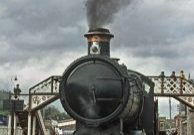 For illustrative purposes only - not part of the presentation. Collett GWR 2251 class 0-6-0 No. 3205 gets excited at Bridgnorth station on the Severn Valley Railway, prior to taking out its train to Hampton Loade, then the limit of normal operation. October 1970. Image Credit: Geoff Plumb.