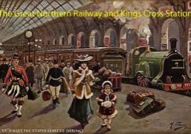 The "Scotch Express" arrives at Kings Cross