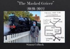 The Masked Gricer on a visit to the Bluebell Railway, having escaped from London. Image courtesy Simon Colbeck   