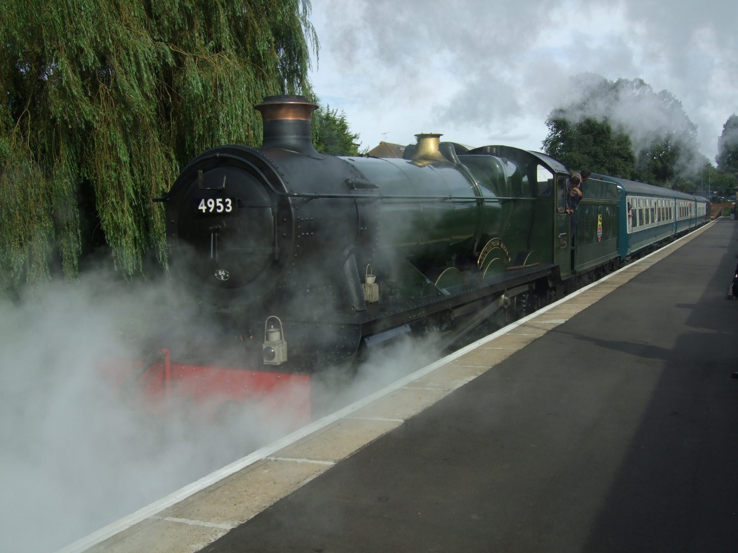 Pitchford Hall waits at Ongar with a service to North Weald
